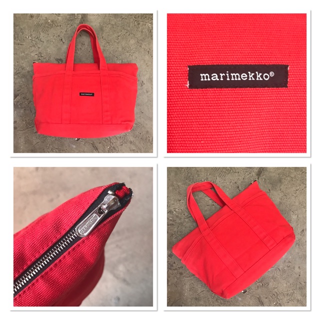 Marimekko UUSI Mini Matkuri Canvas cotton shoulder tote bag | Shopee  Thailand