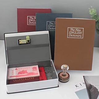 Book Money Saving Box Deposit Box With Hidden Secret Security Safe Lock