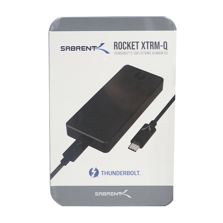 Sabrent Rocket XTRM-Q 1TB USB 3.2 / Thunderbolt 3 External SSD, SB-XTMQ-1TB