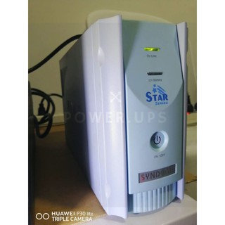 UPS Syndome รุ่นStar-1000 1000VA/600W  **เครื่องมือสองพร้อมแบตเตอรี่ **