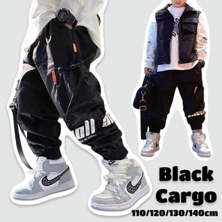 กางเกง Black Cargo(STREET125)