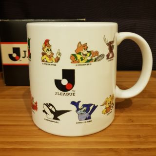 แก้วมัคลายแมสคอตสโมสรฟุตบอลเจลีค Ceramic Mug with JLeague Club Mascot Screen