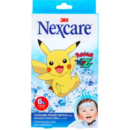 Nexcare-fever-patch-MINI_1กล่องมี6ชิ้น