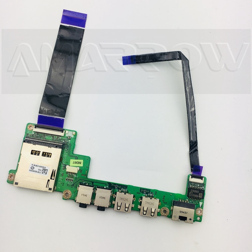 แล็ปท็อปต้นฉบับ USB สําหรับ TOSHIBA T135 T130 T130D บอร์ดเสียง DA0BU3AB6F0