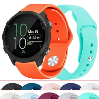 สายนาฬิกาข้อมือซิลิโคน garmin forerunner 645/645 music/vivoactive 3 music sport 20 มม.