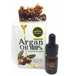 Phutawan Organic Argan Oil 100% ภูตะวัน น้ำมันอาร์แกน ออแกนิก 100% 5 ml.