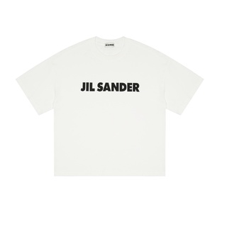 เสื้อยืดแขนสั้น พิมพ์ลายตัวอักษร JIL SANDER สไตล์สตรีท สําหรับผู้ชาย และผู้หญิงS-5XL