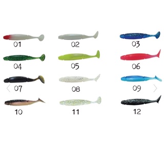 เหยื่อปลายาง WEEBASS Minnow shad และ Tubby grub