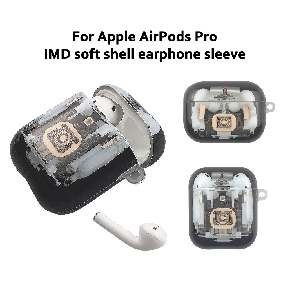 เคสหูฟังบลูทูธ Tpu ลายการ์ตูนตลกสําหรับ Apple Airpods 1/2 Airpods Pro #8