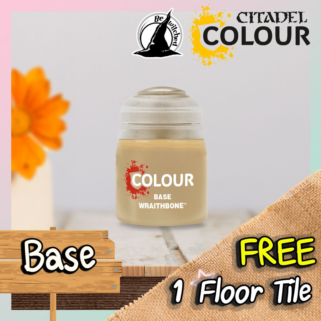 (Base) WRAITHBONE : Citadel Paint แถมฟรี 1 Floor Tile