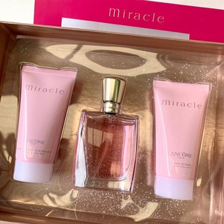 เซตน้ำหอม lancome Miracle  set 3 items