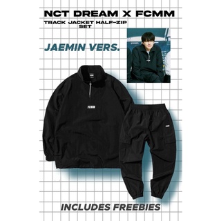 เสื้อแจ็คแก็ตวอร์ม ซิปครึ่งหนึ่ง JAEMIN NCT DREAM X FCMM