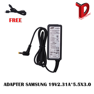 ADAPTER SAMSUNG 19V2.1A*5.5X3.0  / สายชาร์จโน๊ตบุ๊คซัมซุง + แถมสายไฟ