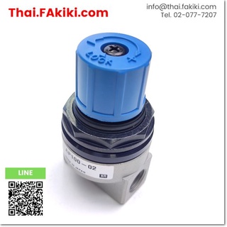 พร้อมส่ง,(B)Unused*, AP100-02 Pressure Control Valve ,วาล์วควบคุมความดัน สเปค Rc1/4 ,SMC (66-001-775)