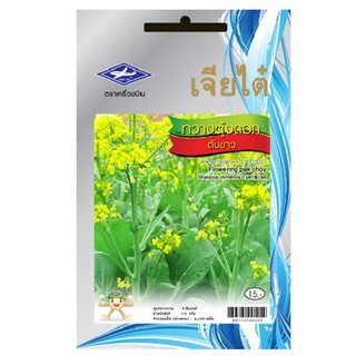 เมล็ดพันธุ์กวางตุ้ง ดอกต้นขาว SEED FLOWERING PAK CHOY