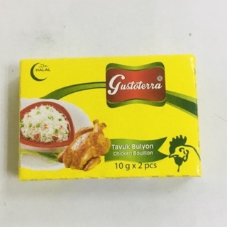 Gustoterra Chicken Boullion 10gx2pcs.