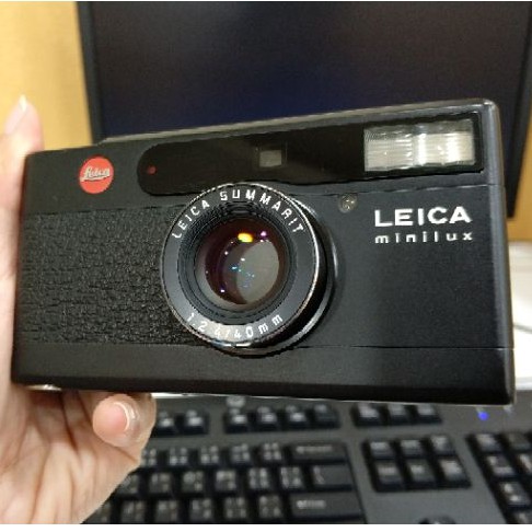 พร้อมส่ง กล้องฟิล์ม Leica Minilux Black (very rare)