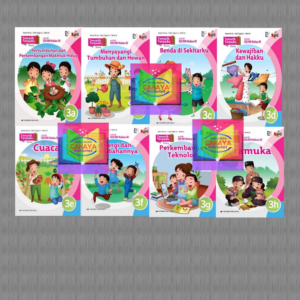 INTEGRATED THEMATIC GRADE 3 ELEMENTARY SCHOOL erlangga 3A -H