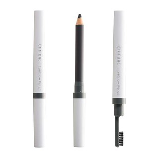 CHIFURE EYEBROW PENCIL (WITH BRUSH) ดินสอเขียนคิ้ว พร้อมแปรงปัด + PENCIL SHARPENER กบเหลา