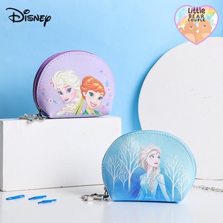 กระเป๋าใส่เหรียญ Disney แท้ 100% ลาย Frozen ขนาด 12.5*8CM หนังคุณภาพดี กระเป๋าดิสนีย์ พร้อมส่ง