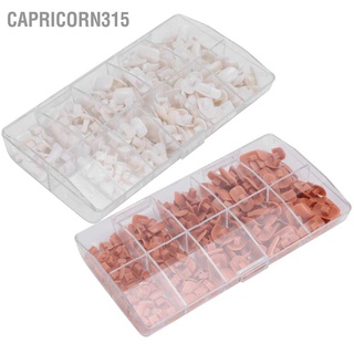 Capricorn315 เล็บปลอม Diy สําหรับฝึกทําเล็บ 200 ชิ้น