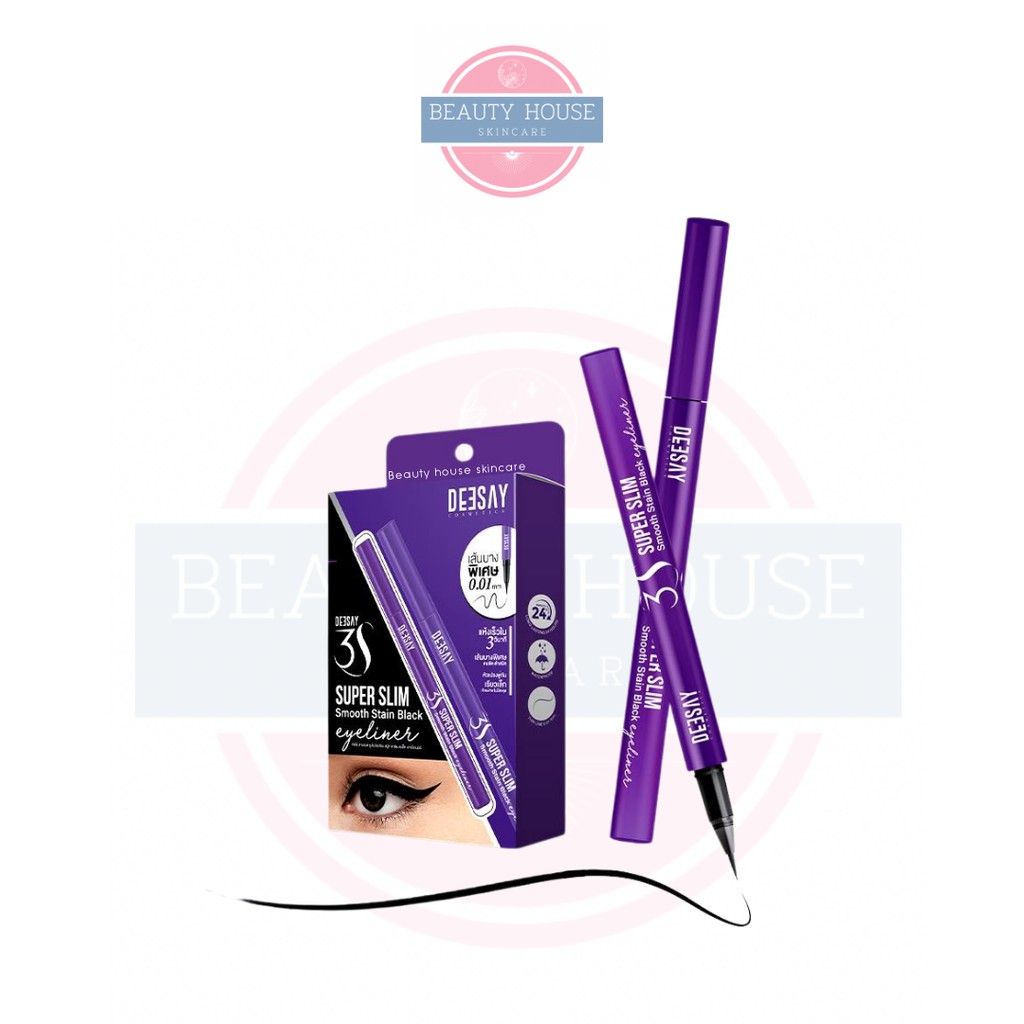 [ถูก&แท้] Deesay 3S super slim eyeliner ดีเซ้ย์ สามเอส ซุปเปอร์สลิม อายไลน์เนอร์