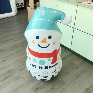 พร้อมส่ง ตุ๊กตาหิมะ สโนว์แมน snowman ปาร์ตี้คริสมาส ตุ๊กตาล้มลุก ของแจกคริสมาส จัดงานคริสมาส ตกแต่งร้าน ตกแต่งคริสมาส