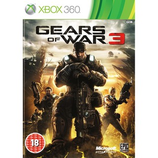 แผ่น XBOX 360 : Gears of War 3 ใช้กับเครื่องที่แปลงระบบ JTAG/RGH