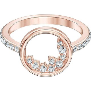 แหวน swarovski แท้ 100% Ring with North Motif,  White, Rose-gold tone plated