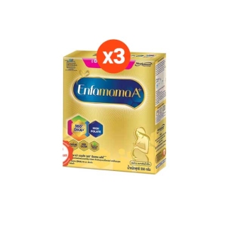 Enfamama เอนฟามาม่า เอพลัส นมผงสำหรับ คุณแม่ตั้งครรภ์ และให้นมบุตร 550 กรัมx3 กล่อง