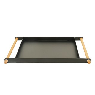 Other tableware TRAY IRON KECH YS-40245P 43X31.5X2.5 CM BLACK Tableware Kitchen equipment อุปกรณ์บนโต๊ะอาหารอื่นๆ ถาดเหล