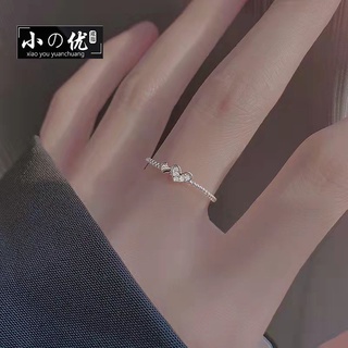 Ring Love Fashion, Simple Temperament High Design Diamond Ring