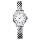 Kimio นาฬิกาข้อมือผู้หญิง สายสแตนเลส สีเงิน/ขาวรุ่น KW6228