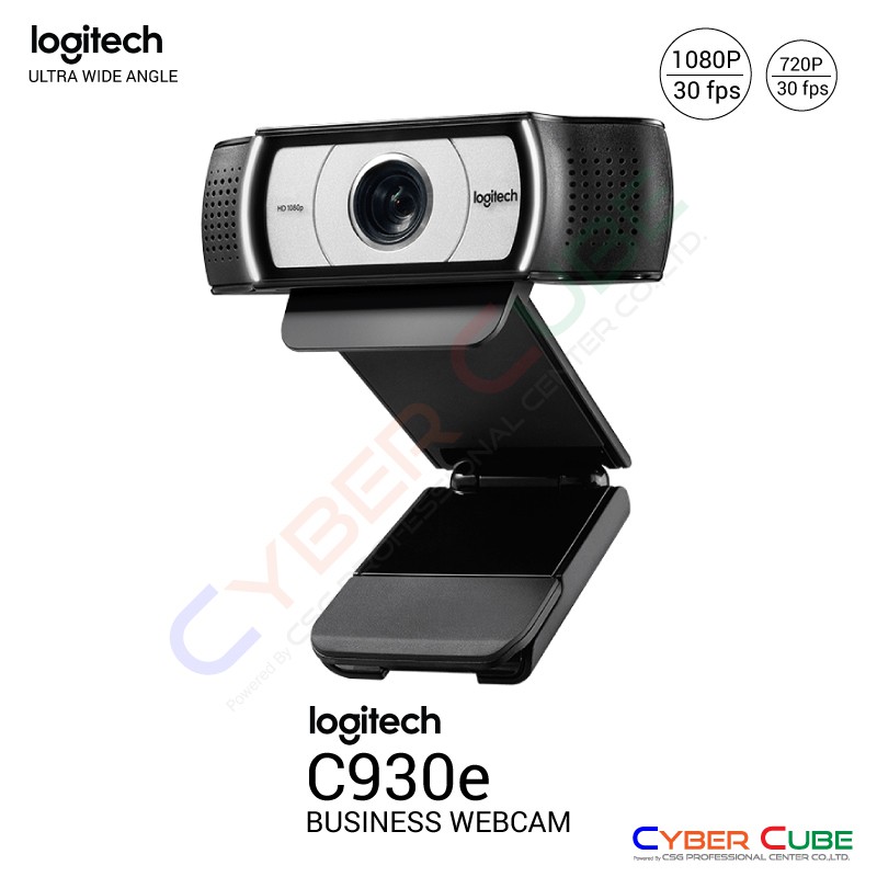 Logitech C930e BUSINESS WEBCAM ( กล้องเว็บแคม สำหรับธุรกิจ ) - Ultra Wide Angel /Full HD WEBCAM ( 1080p /30fps )