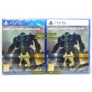 PS4,PS5 MECHWARRIOR MERCENARIES 5 โซน2 EU ภาษาอังกฤษ