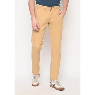 Skelly กางเกงขายาวผู้ชายสีเบจ TRUMAN PANTS T1 BEIGE