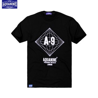 เสื้อยืด AQUANINE-OVERCOMING OBSTACLES (BLACK)