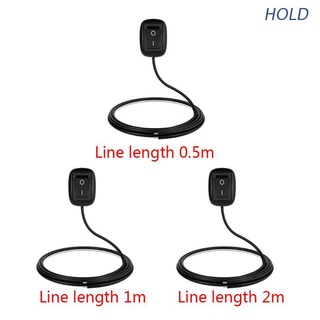 Hold DC 12V สวิทช์รถยนต์ แบบแปะ พร้อมสายเคเบิล สําหรับไฟตัดหมอก