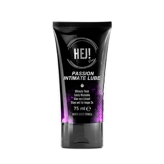 [ลดทันที 50 กรอกโค้ด P3SHRXR]HEJ GEL Passion (ขนาดใหม่ 75 ml) เจลหล่อลื่นสูตรน้ำ ขนาด 75 มล. ผสมสารสกัดจาก Aloe Vera