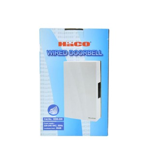 HACO กระดิ่งไฟฟ้า WIRED DOORBELL HACO-HDB-220