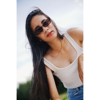 🦋cut crop เสื้อกล้ามคอตัดทรงbasic