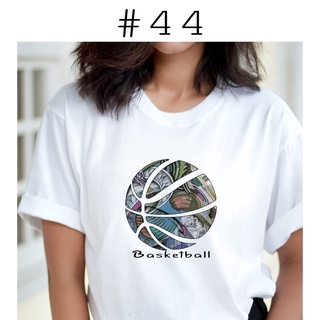 เสื้อยืดพิมพ์ลายบาสเก็ตบอล (Basketball)