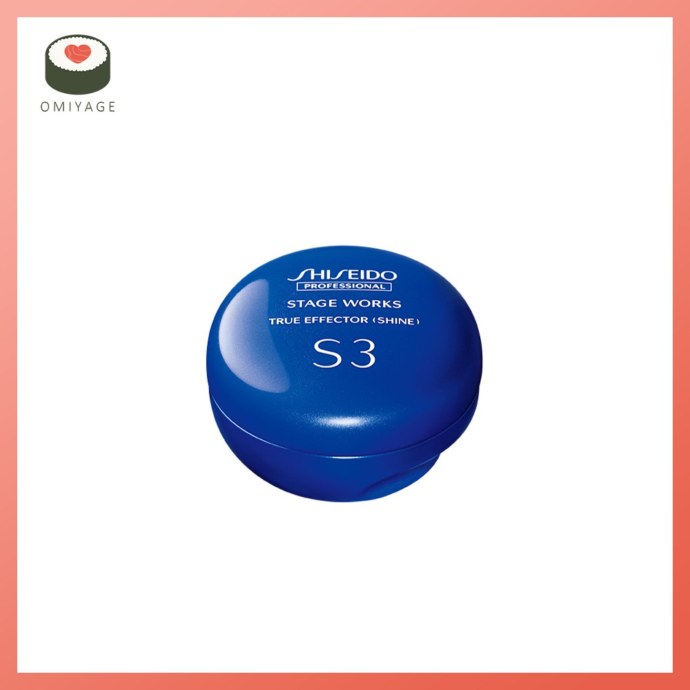 Shiseido ชิเซโด้ STAGE WORKS แว๊กซ์จัดแต่งทรงผม ทรู เอฟเฟคเตอร์ ชายน์ 80ก b946