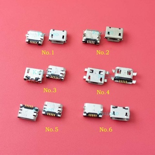 ซ็อกเก็ตแจ็คเชื่อมต่อพอร์ตชาร์จ Type B Micro Usb 5 Pin Female