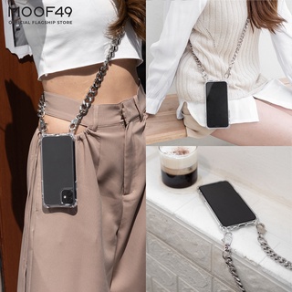 MOOF49 iPhone case+chain strap เคสไอโฟนพร้อมสายสะพายโซ่