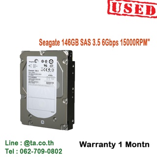 Seagate 146GB SAS 3.5 6Gbps 15000RPM" สินค้ามือสอง