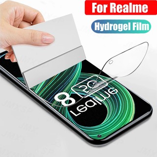 ฟิล์มไฮโดรเจล สำหรับ Realme 10 4G C53 C55 8 9i 9 7 7i 6 6i 5 Pro Plus 5i 5s C30s C33 C30 C35 C25y C21 C21y C25 C25 C11 C12 C15 C17 Narzo 30A