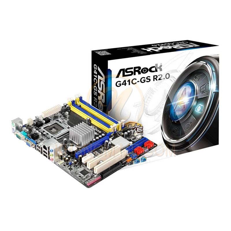 MAINBOARD (775) ASROCK G41C-GS R2.0