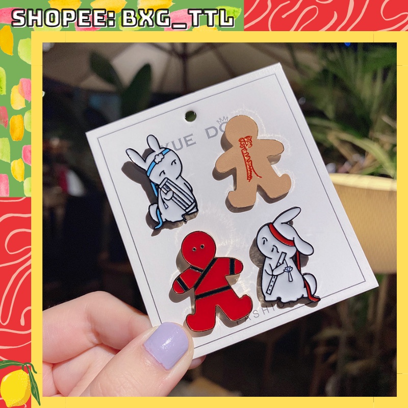 [AVAILABLE] เข็มกลัดกระต่าย Vong Tien Ma Dao Patriarch