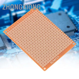 [คลังสินค้าใส]Zhongxiong แผ่นบอร์ดโมดูล Pcb ขนาด 5x7 ซม. 10 ชิ้น